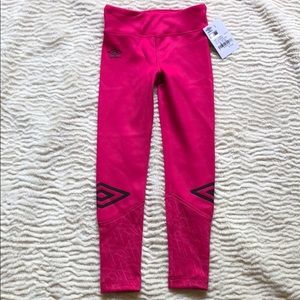 NWT Umbro leggings size 6/6X